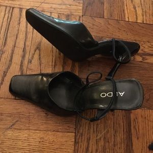 Aldo black pump size 8